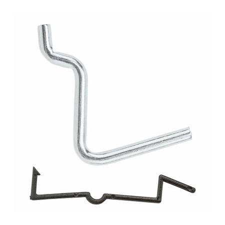 National Hardware 6PK 134 ZN ANG Hook N180-007